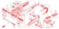 BRAS OSCILLANT pour Honda CRF 250 R de 2012