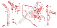 LEVIER DE GUIDON   CABLE   COMMODO pour Honda CRF 250 R de 2012