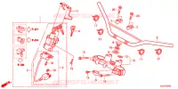 GUIDON   TE DE FOURCHE pour Honda CRF 250 L SPECIAL EDITION de 2013