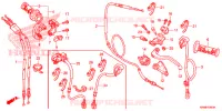 LEVIER DE GUIDON   CABLE   COMMODO pour Honda CRF 250 R de 2016