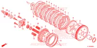 EMBRAYAGE pour Honda REBEL 250 de 2016