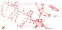 GUIDON   TE DE FOURCHE pour Honda CRF 250 R de 2006