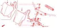 GUIDON   TE DE FOURCHE pour Honda CRF 250 R de 2008
