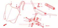 GUIDON   TE DE FOURCHE pour Honda CRF 250 R de 2012