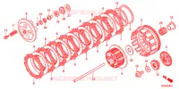 EMBRAYAGE pour Honda CRF 250 R de 2014