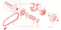 EMBRAYAGE pour Honda 50 JAZZ de 2002