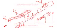SILENCIEUX D'ECHAPPEMENT pour Honda CRF 100 de 2004