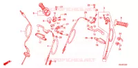 LEVIER DE GUIDON   CABLE pour Honda CRF 100 de 2005