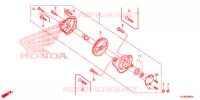 POMPE A HUILE pour Honda CRF 100 de 2013
