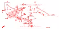 GUIDON   TE DE FOURCHE pour Honda CRF 230 F de 2004