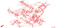 CADRE pour Honda CRF 230 F de 2014