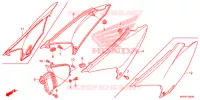COUVERCLES LATERAUX pour Honda CRF 230 F de 2014