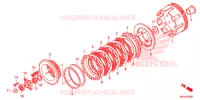 EMBRAYAGE pour Honda CRF 230 F de 2014