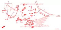 GUIDON   TE DE FOURCHE pour Honda CRF 230 F de 2014