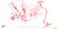 MAITRE CYLINDRE DE FREIN AVANT pour Honda CRF 230 F de 2014