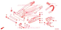 BRAS OSCILLANT   CHAINE pour Honda CRF 230 F de 2015