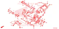 CADRE pour Honda CRF 230 F de 2015