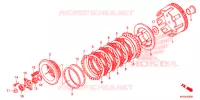 EMBRAYAGE pour Honda CRF 230 F de 2015