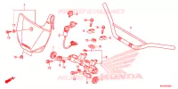 GUIDON   TE DE FOURCHE pour Honda CRF 230 F de 2015