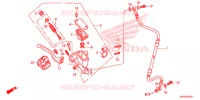 MAITRE CYLINDRE DE FREIN AVANT pour Honda CRF 230 F de 2015