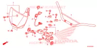 GUIDON   TE DE FOURCHE pour Honda CRF 230 F de 2017