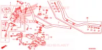 GUIDON   TE DE FOURCHE pour Honda CRF 230 L de 2011