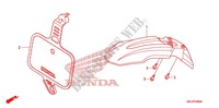 GARDE BOUE AVANT pour Honda CRF 50 de 2004