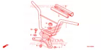 GUIDON   TE DE FOURCHE pour Honda CRF 50 de 2011