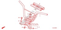 GUIDON   TE DE FOURCHE pour Honda CRF 50 de 2012