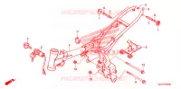 CADRE pour Honda CRF 50 de 2012