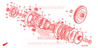 EMBRAYAGE pour Honda CRF 50 de 2012