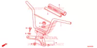 GUIDON   TE DE FOURCHE pour Honda CRF 50 de 2013