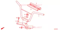 GUIDON   TE DE FOURCHE pour Honda CRF 50 de 2016