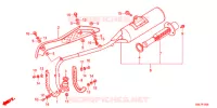 SILENCIEUX D'ECHAPPEMENT pour Honda CRF 50 de 2021
