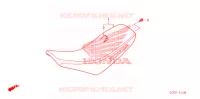 SELLE pour Honda CRF 70 de 2004
