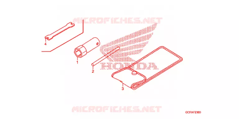 OUTIL Honda MOTO 70 CRF 2004  CRF70F4