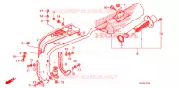 SILENCIEUX D'ECHAPPEMENT pour Honda CRF 70 de 2005