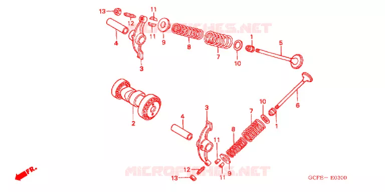 CULASSE Honda MOTO 70 CRF 2006  CRF70F6