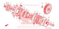 EMBRAYAGE pour Honda CRF 70 de 2008