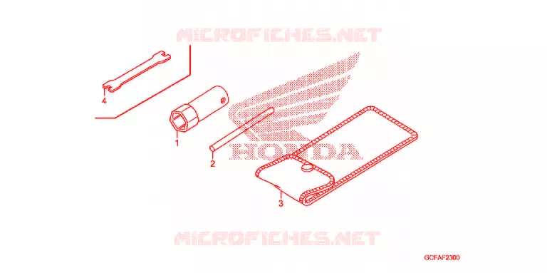 OUTIL Honda MOTO 70 CRF 2009  CRF70F9