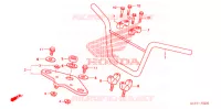 GUIDON   TE DE FOURCHE pour Honda CRF 70 de 2012