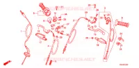 LEVIER DE GUIDON   CABLE pour Honda CRF 80 de 2005
