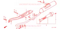 SILENCIEUX D'ECHAPPEMENT pour Honda CRF 80 de 2006
