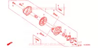 POMPE A HUILE pour Honda CRF 80 de 2007
