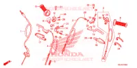 LEVIER DE GUIDON   CABLE pour Honda CRF 80 de 2009