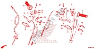 LEVIER DE GUIDON   CABLE pour Honda CRF 80 de 2012