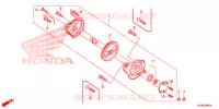 POMPE A HUILE pour Honda CRF 80 de 2012