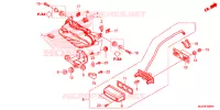 FEU ARRIERE pour Honda CB 500 X ABS de 2017