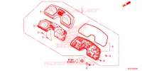 COMPTEUR pour Honda CB 650 F ABS de 2017