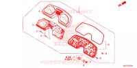 COMPTEUR pour Honda CB 650 F ABS de 2017